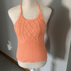 New Peach Halter Top by Wet Seal